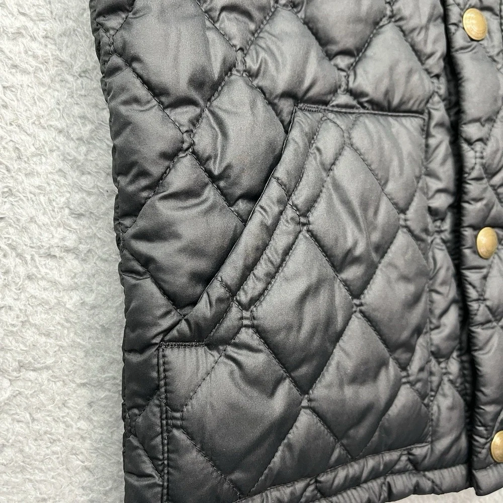 Polo Ralph Lauren Diamond Quilted Vest‎  Boys 7 Chocolate Brown Camo Interior